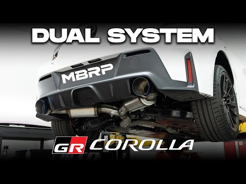 MBRP GR Corolla Dual Exit Exhaust |