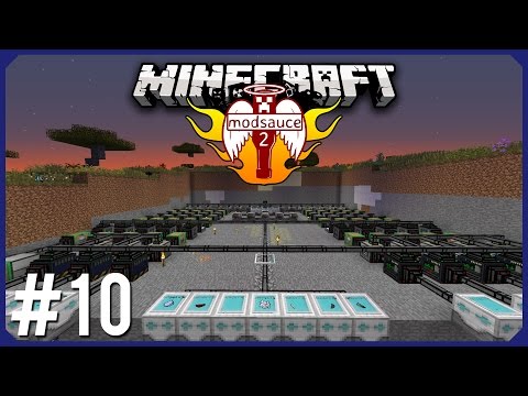 Minecraft - Modsauce II - Episode 10 - Moving the From Nothing Machine