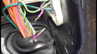 2009 Dodge Grand Caravan Drivers Door Broken Wire Repair