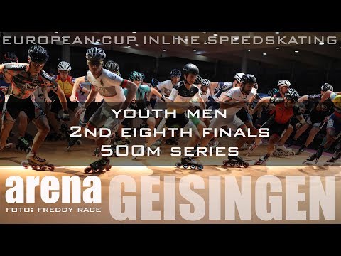 Youth Men 2ndt Eighth Finals 500m series European Cup Inline Skating Geisingen 2019