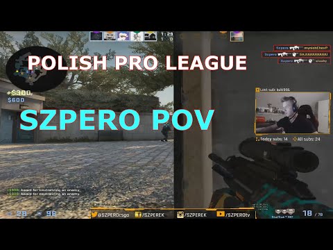SZPERO KASUJE #5 POLISH PRO LEAGUE - POV 24:9 - DE_OVERPASS (16:3)