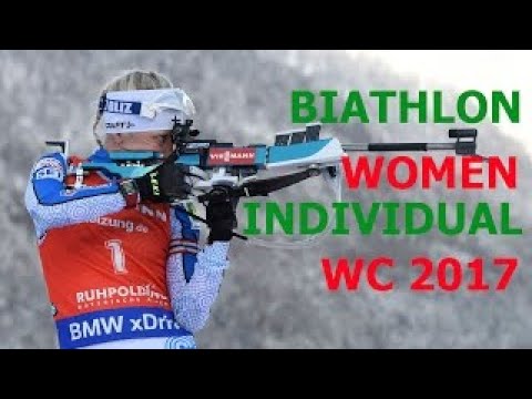 BIATHLON WOMEN INDIVIDUAL 15.02.2017 World Championships Hochfilzen (Austria)