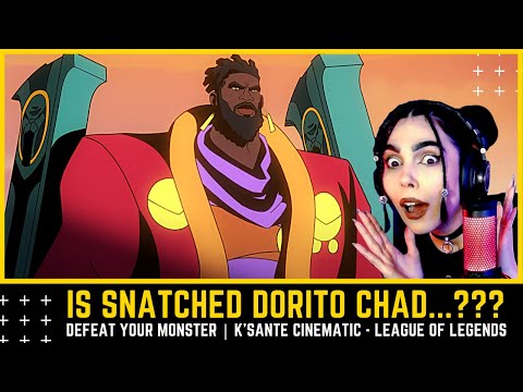Dinka Kay REACTS: Defeat Your Monster | K’Sante Cinematic - League of Legends