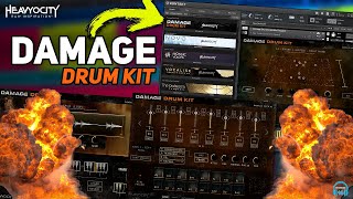 Video thumbnail for Heavyocity DAMAGE DRUM KIT for KONTAKT - THE DEFINITIVE GUIDE 🥁 by BenoniStudio