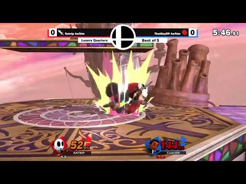 TNL 58 Losers Quarters - CR2|Katnip (Mii Swordfighter, Yoshi, Lucas) vs. CR2|ThatGuyDP (Mii Brawler