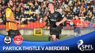 Rooney on the spot as Dons edge out Thistle
