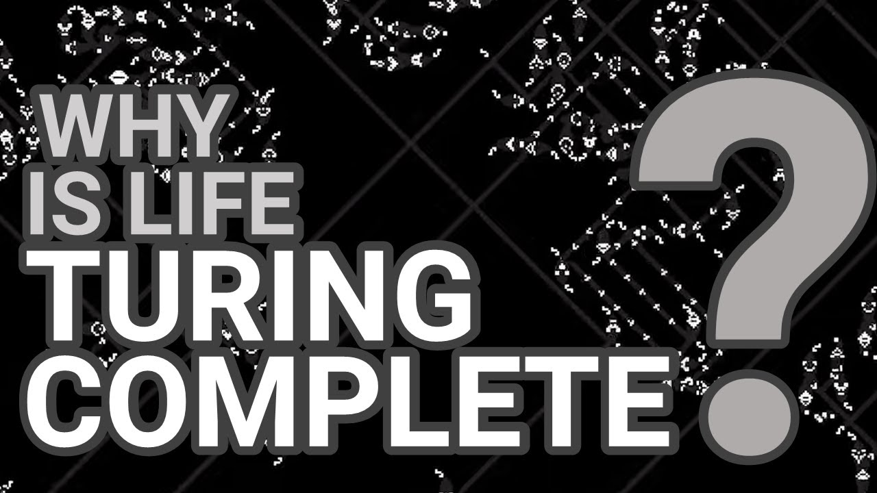 Let’s BUILD a COMPUTER in CONWAY's GAME of LIFE ⠠⠵