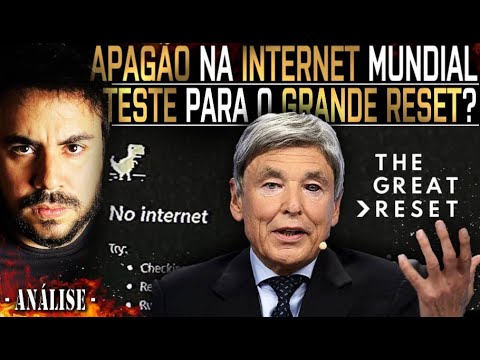 APAGÃO na INTERNET GLOBAL foi um TESTE para o GRANDE RESET ??