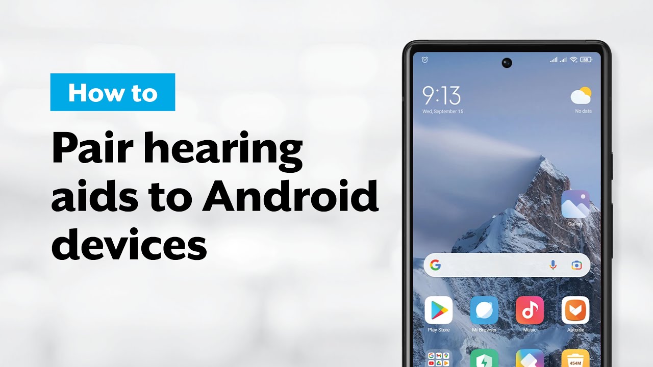 How to pair Android