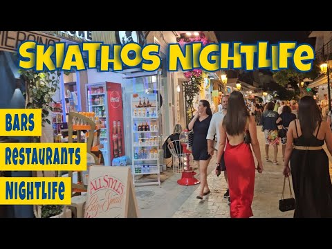 Skiathos | The best Bars, Restaurants and Skiathos Town Nightlife