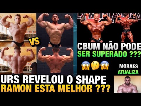 URS VS RAMON, SHAPES ATUAIS EM OFF LADO A LADO - CBUM PODE SER SUPERADO EM 2022 ? + MORAES E ZANCA