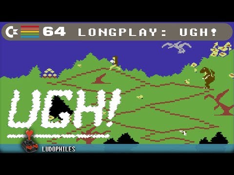UGH! C64 Longplay [160] Full Playthrough / Walkthrough (no commentary) #c64 #retrogaming
