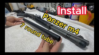 Panzer M4 12gauge shotgun 7 round mag tube Install