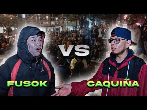 FUSOK🇨🇱 vs CAQUIÑA🇵🇪 (BATALLÓN DE EXHIBICIÓN) || COLECTIVO PUNTOS CARDINALES