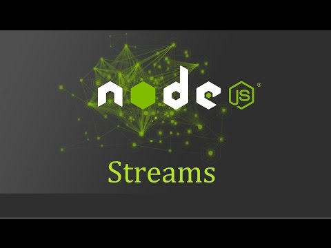 Node js Tutorial for Beginners 9 Streams