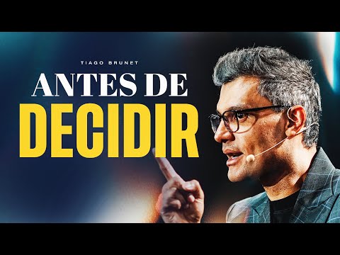Você Pode Estar Fazendo Tudo Certo,  Mas Tomando a Decisão Errada | Tiago Brunet