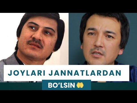 JOYLARI JANNATLARDAN BO'LSIN OXUNJON MADALIYEV SHOGIRDI RAHMATILLO YUSUPOV VAFOT ETDI 