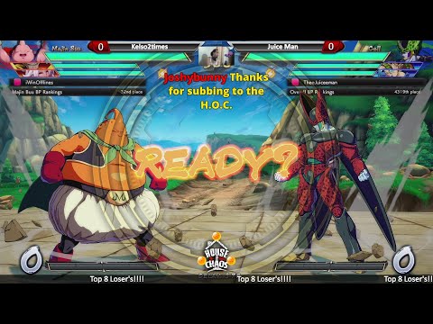 DBFZ | COM 64| Kelso2times vs Juice Man | That Fat Boy can MOVE!!!