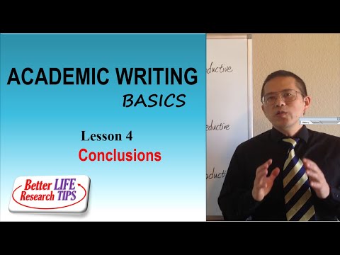 019 Writing research papers a complete guide - How to Write Conclusions