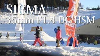 preview picture of video 'SIGMA 35mm F1.4 DG HSM  - 大野市'