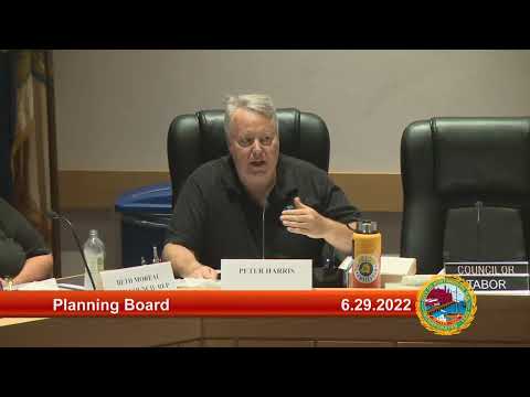 6.29.2022 Planning Board Special Meeting/Work Session