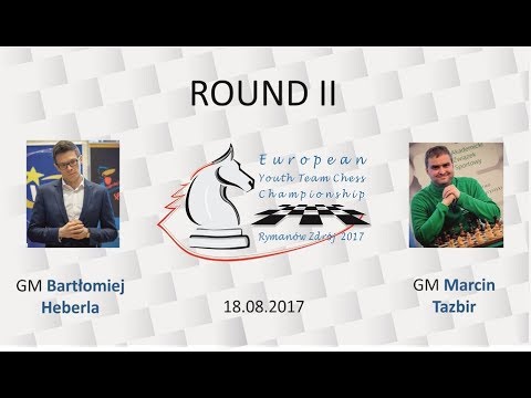 Round II - European Youth Team Chess Championship 2017