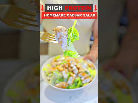 The BEST Chicken Caesar Salad Ever