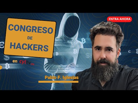 Intervención de Pablo F. Iglesias en Castilla y León TV hablando del Congreso de Hackers de Segovia