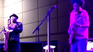 Selwyn Birchwood performing at the 2016 Lancaster Roots & Blues Festival- Feb 28, 2016