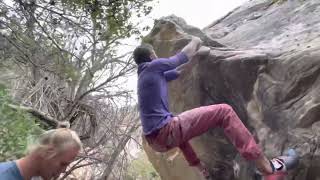 Video thumbnail of King Troll, V6. Red Rocks