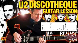 Easy Guitar Lesson U2 Discotheque