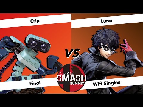 CenCal Smash Summit - Wifi Singles - Final - Crip (Zombie, R.O.B) vs Luna (Hero, Chrom, Joker)