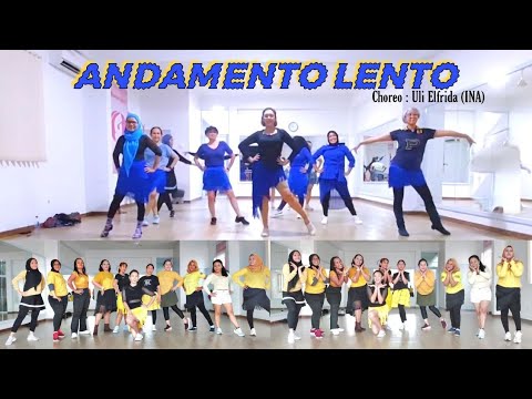 ANDAMENTO LENTO linedance choreo uli efrida 32C 4W no tag no restart