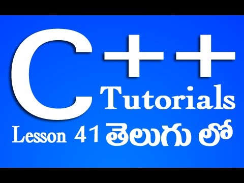 C Tutorials in Telugu Lesson 1