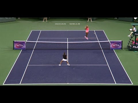 2015 Friday Indian Wells WTA Highlights
