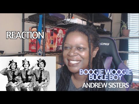 First Time Hearing  Andrew Sisters  - Boogie Woogie Bugle Boy | Reaction