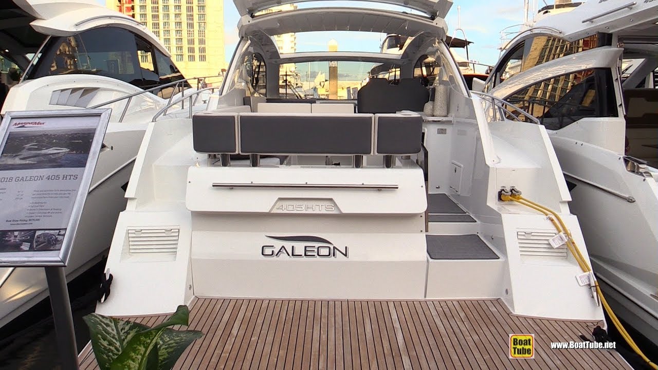 Galeon 405 HTS - Deck and Interior Walkaround