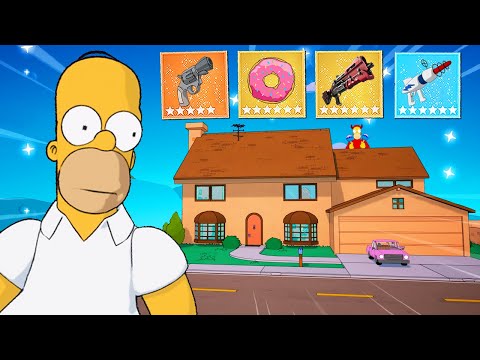 The *HOMER* Challenge in Fortnite Simpsons