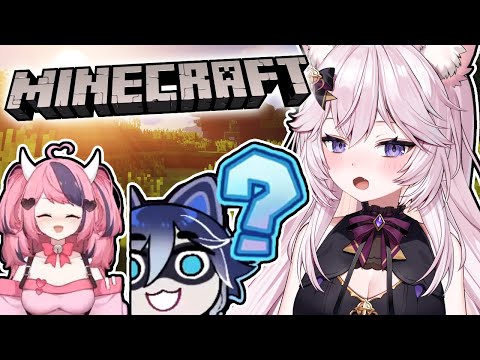Nyanners Plays Minecraft (ft. Ironmouse & Snuffy)