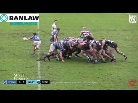 2019 NHRU - Premier 1 Round 8 Highlights - Wanderers v Nelson Bay