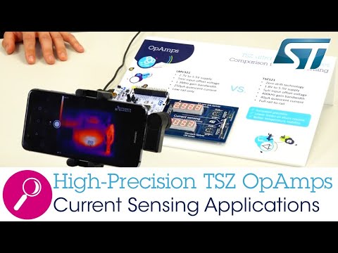 Zero-drift, High-Precision TSZ Op Amps for current sensing applications