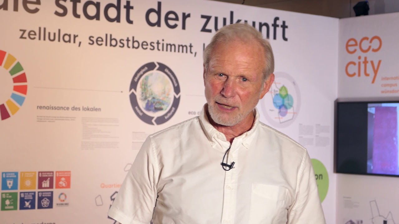 Interview des Initiators Prof. Ekhart Hahn über ECO CITY in der Akademie der Künste
