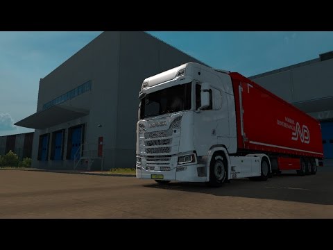 ETS 2 // SCANİA S580 V8 // CABİN DLC