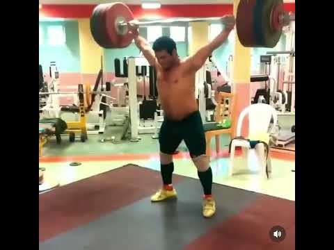 Sohrab Moradi (94) 200 kg snatch
