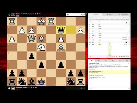 ♚ GM Baadur Jobava 🔥 PRO Chess League on Chess com February 14, 2018