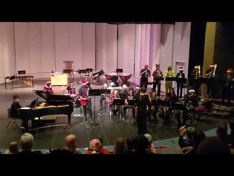 City High Middle School Band - Winter Concert 2022 - Jazz Band - "Oh Chanukah"