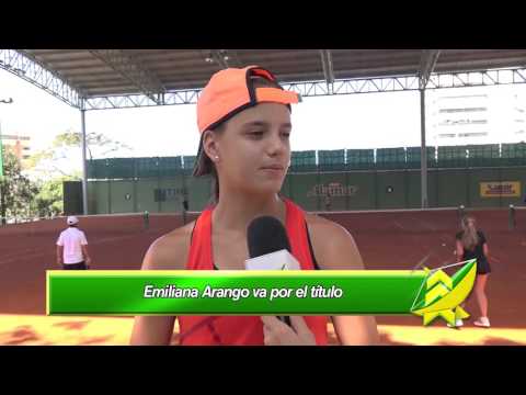 Emiliana Arango, llega pisando fuerte al Mundial Juvenil de Tenis