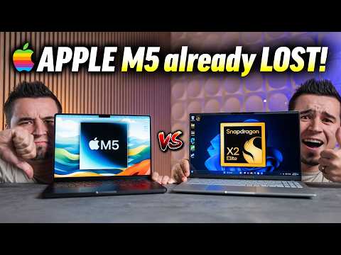 M5 MacBook Pro vs Snapdragon X2 Elite - Apple FELL Behind!