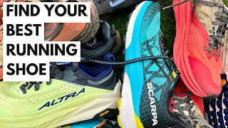 How to find the BEST running shoe for YOU.
