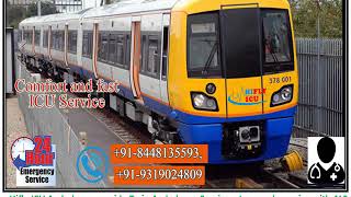 Book Low Cost Train Ambulance Service from Jamshedpur to Patna By Hifly I
